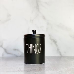 Rae Dunn THINGS Lidded Jar